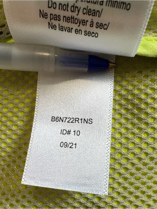 Psycho Bunny Lime Green Lightweight Zip Jacket - medium - Picture 12 of 16